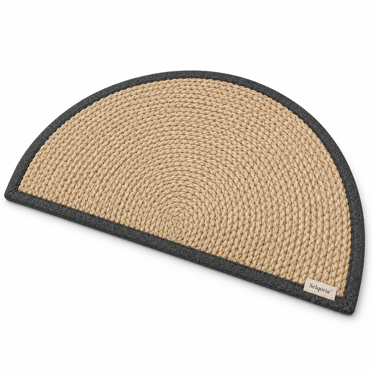 Selqoria™ Half-Moon Woven Entry Mat