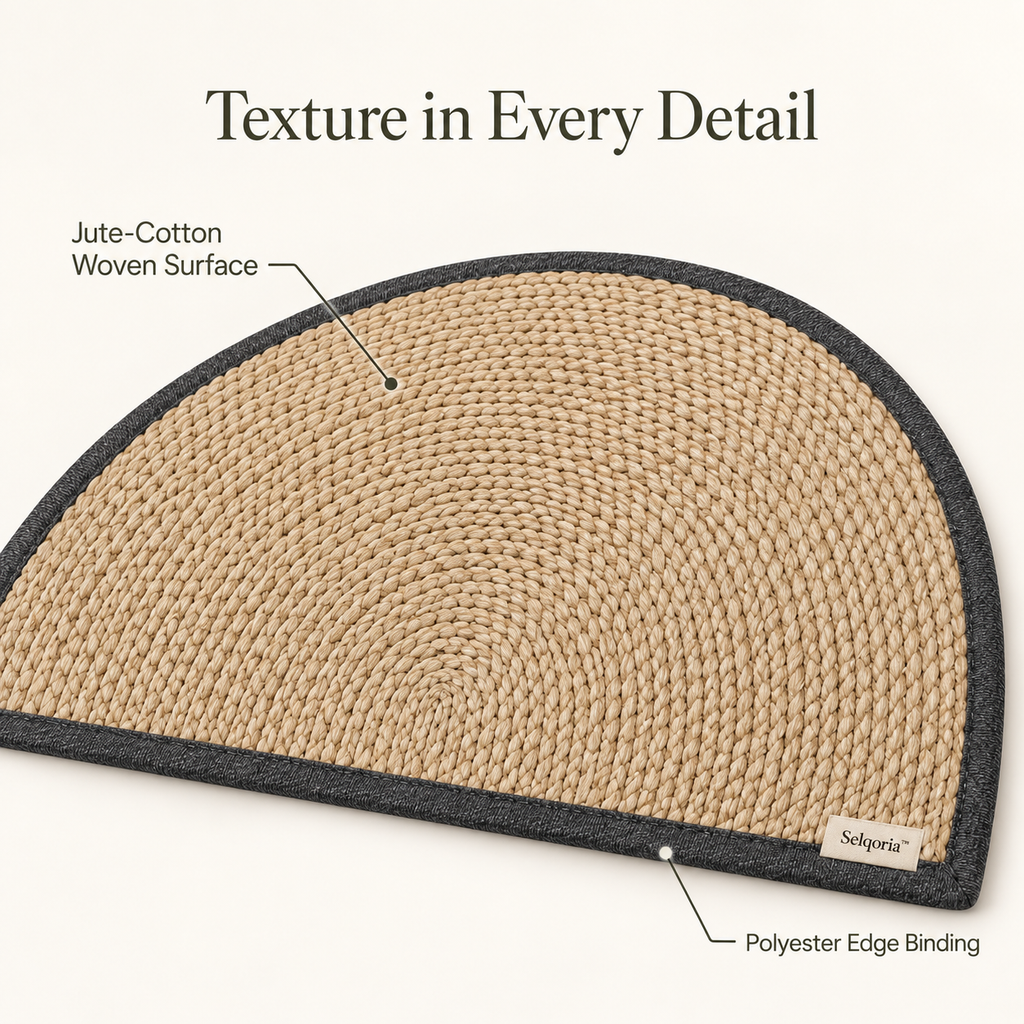 Selqoria™ Half-Moon Woven Entry Mat