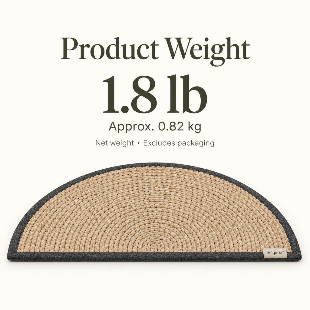 Selqoria™ Half-Moon Woven Entry Mat
