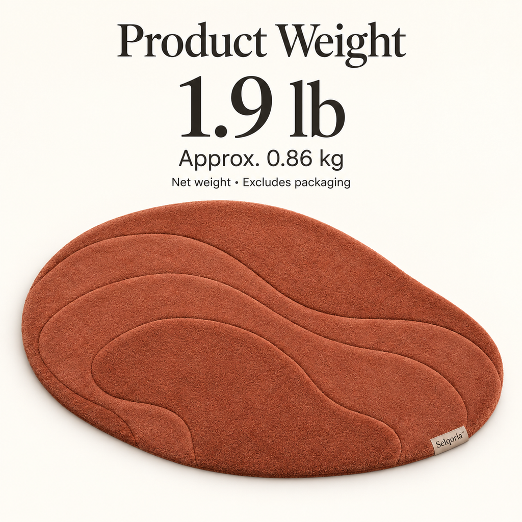 Selqoria™ Terracotta Pebble Accent Mat