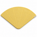 Selqoria™ Butter Yellow Fan Accent Mat